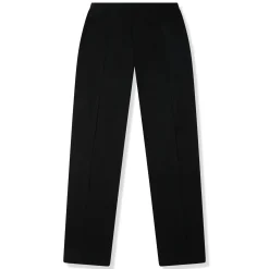 Fendi Preloved - FF Side Stripe Pintuck Black Sweatpants< Bottoms|Sweatpants
