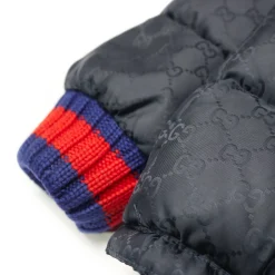 Gucci Preloved - GG Jacquard Navy Kids Jacket (Missing Zip)< Coats & Jackets