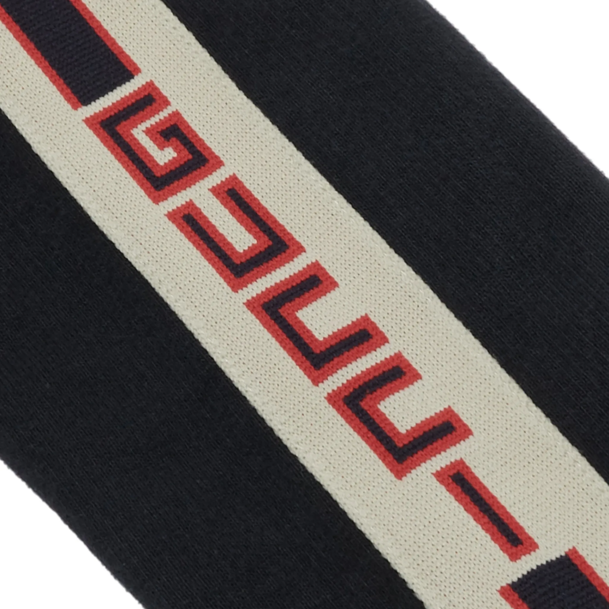 Gucci Preloved - Side Stripe Logo Cotton Blue Kids Hoodie< Sweatshirts & Hoodies