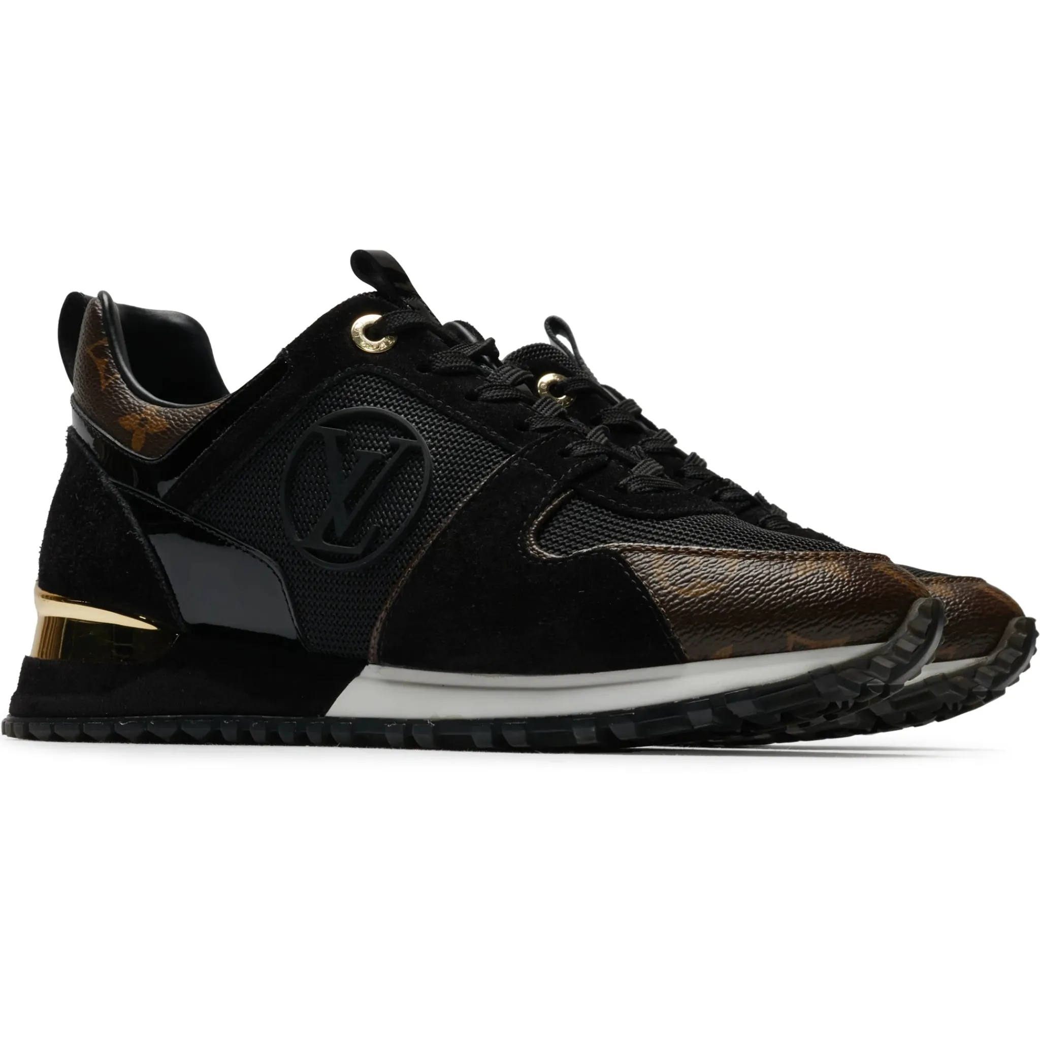 Louis Vuitton Preloved - LV Run Away Black Trainer< Designer Trainers