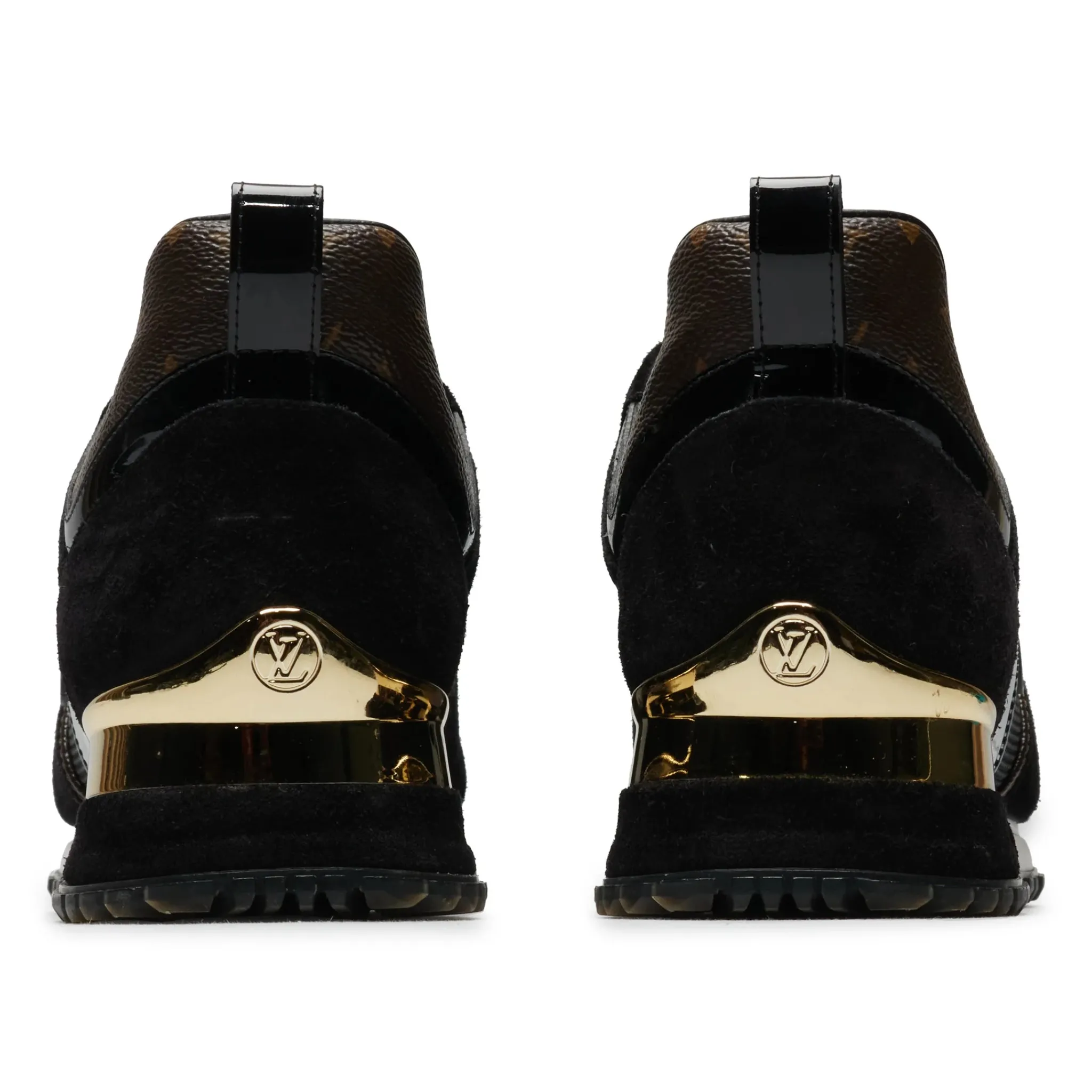 Louis Vuitton Preloved - LV Run Away Black Trainer< Designer Trainers