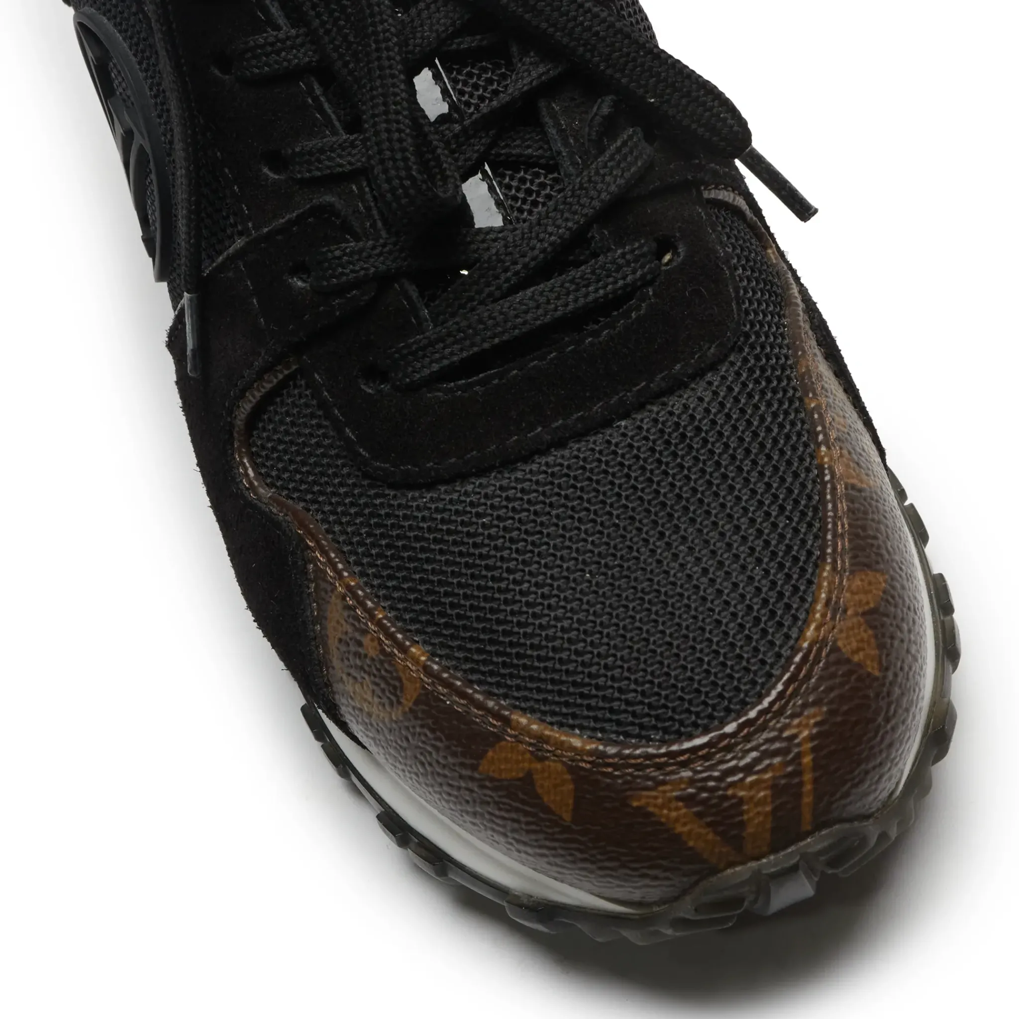 Louis Vuitton Preloved - LV Run Away Black Trainer< Designer Trainers
