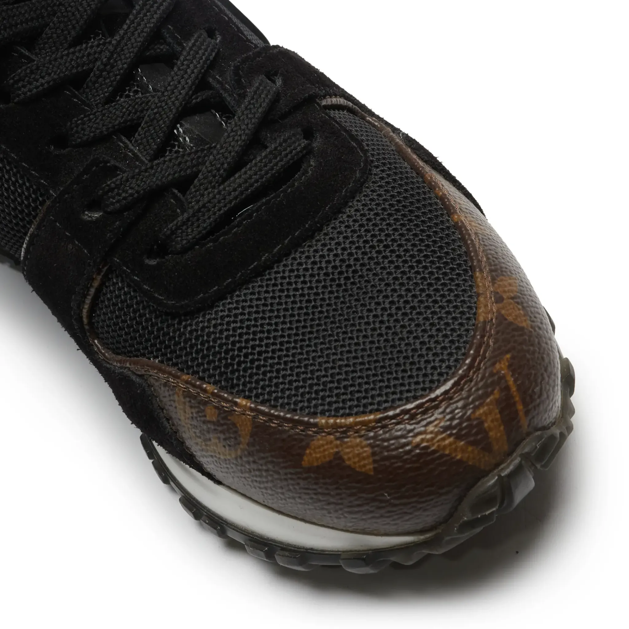 Louis Vuitton Preloved - LV Run Away Black Trainer< Designer Trainers