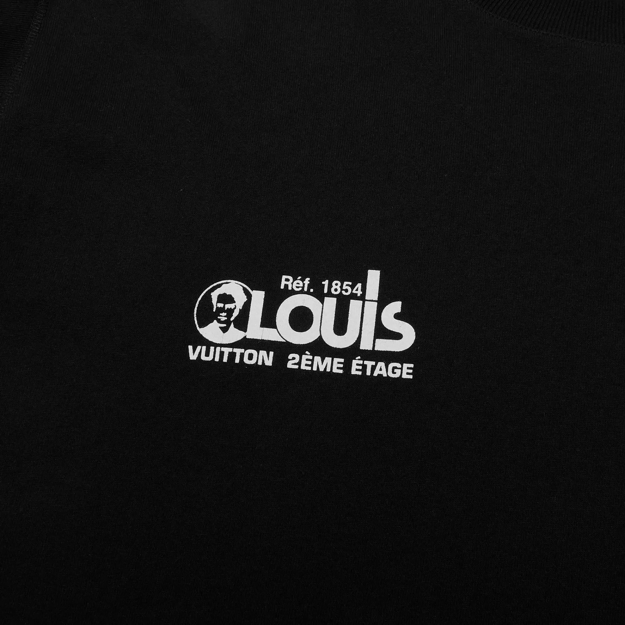 Louis Vuitton Preloved - Monogram Flowers Printed Black T Shirt< T-shirts