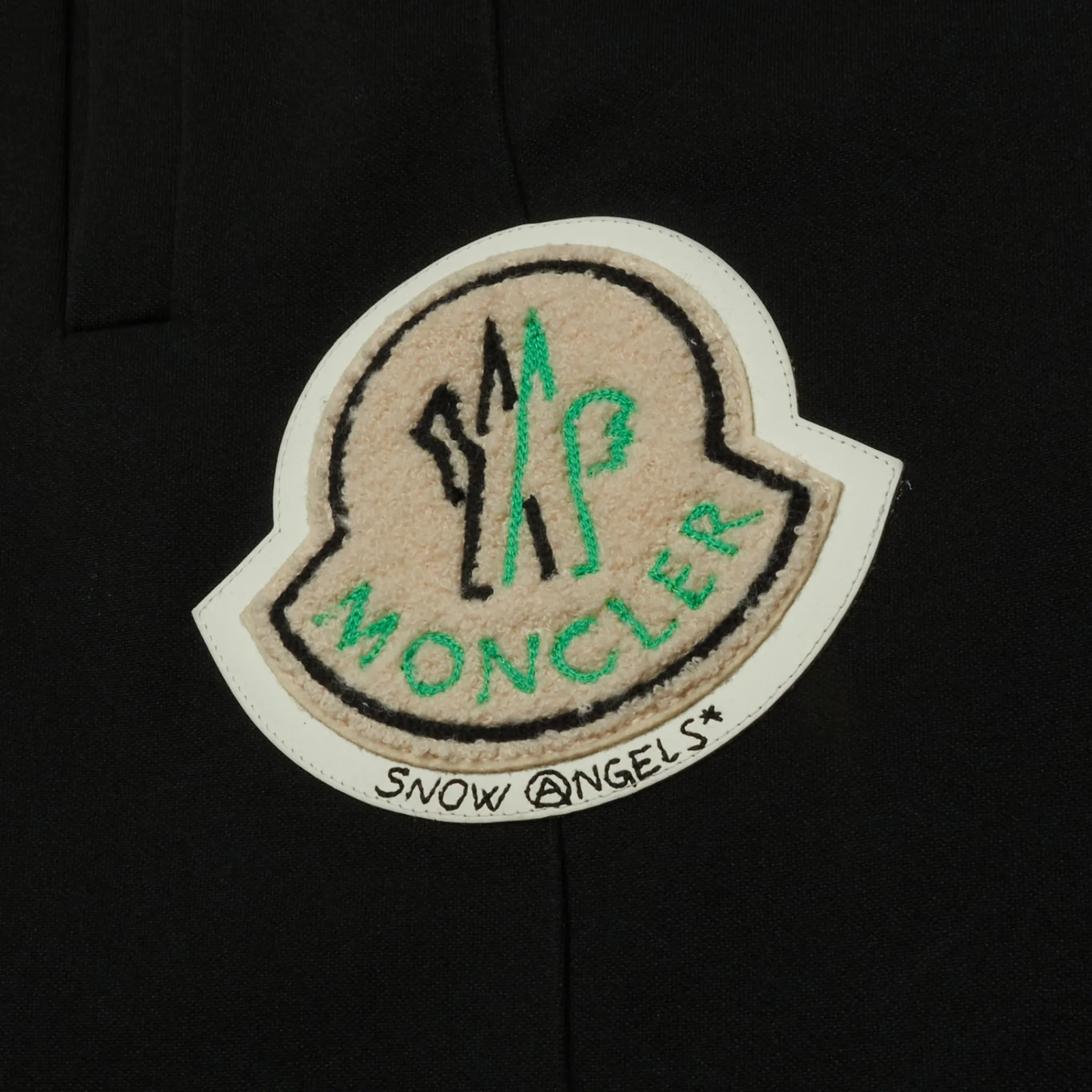 Moncler Preloved - x Palm Angels Striped Black Track Pants< Bottoms|Sweatpants