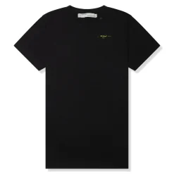 Off-White Preloved - Acrylic Arrows Oversized Black T Shirt< T-shirts