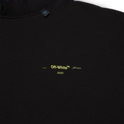 Off-White Preloved - Acrylic Arrows Black Multi-Strings Hoodie< Sweatshirts & Hoodies