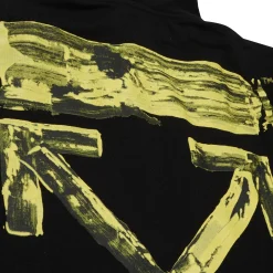 Off-White Preloved - Acrylic Arrows Black Multi-Strings Hoodie< Sweatshirts & Hoodies