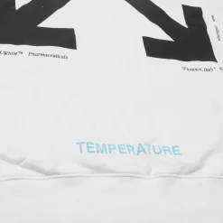 Off-White Preloved - Mona Lisa White Black Grey Hoodie< Sweatshirts & Hoodies