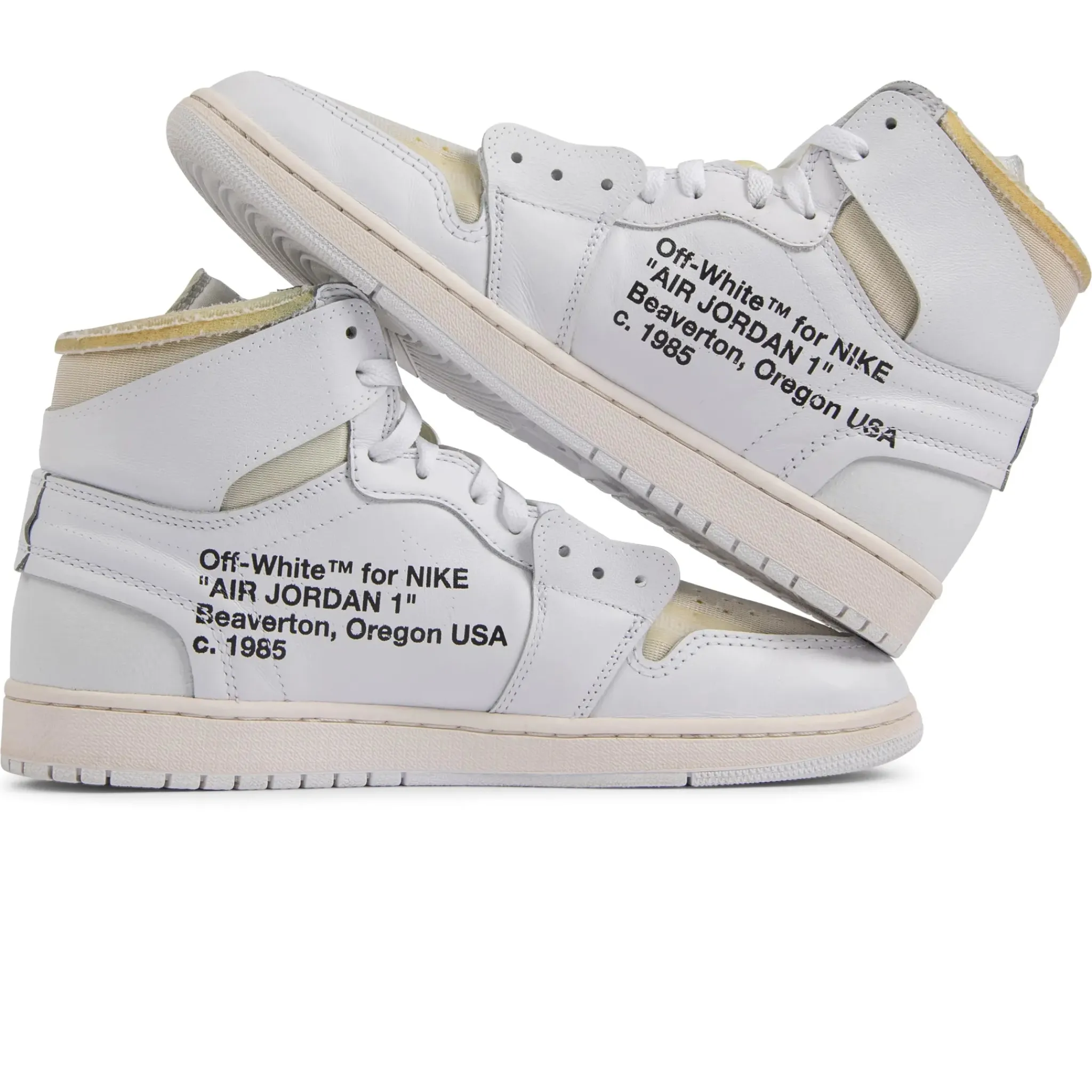 Air Jordan Preloved - Off-White x 1 Retro High OG White< Trainers