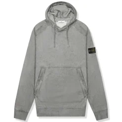 Stone Island Preloved - Dust Treatment Grey Hoodie< Matching Sets|Sweatshirts & Hoodies