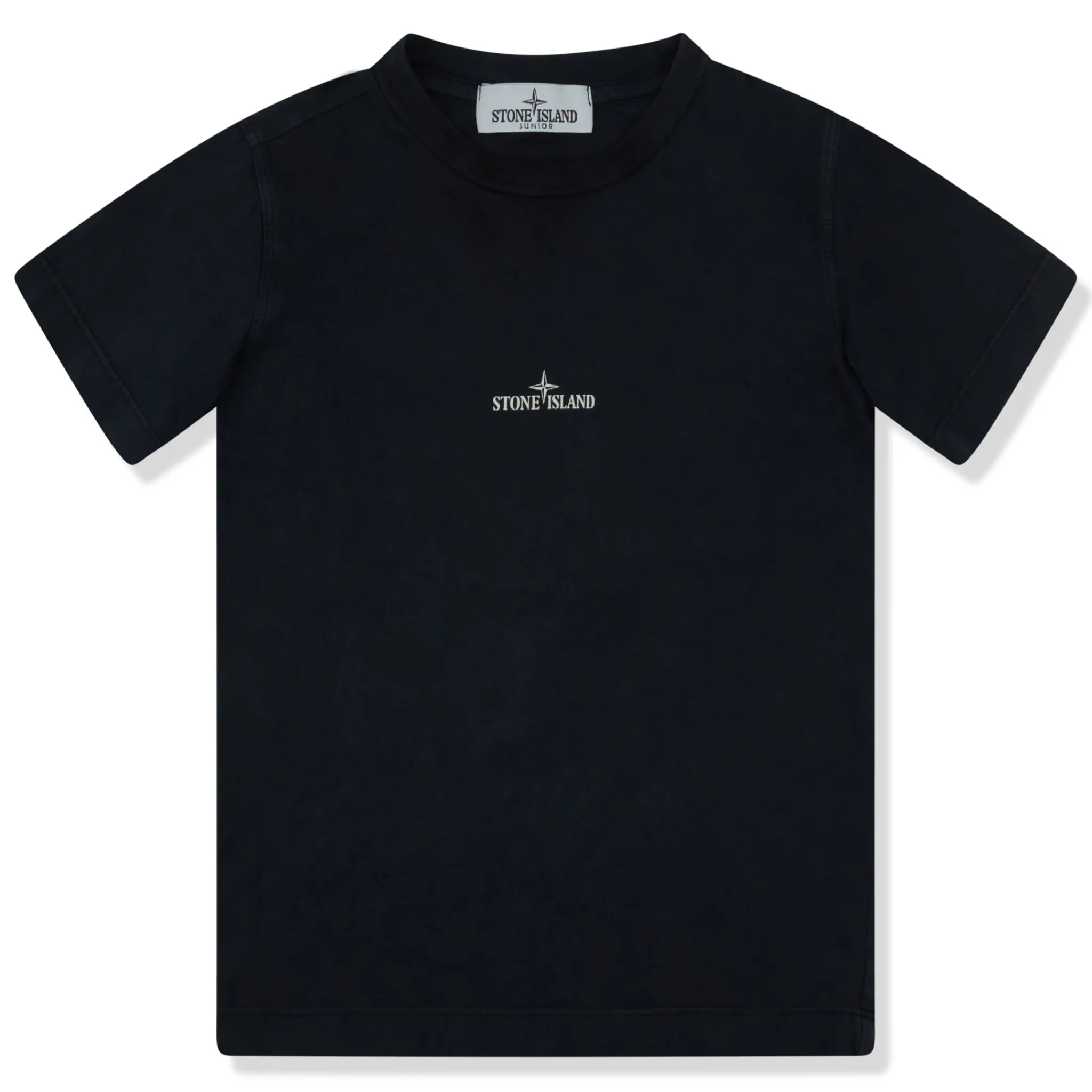 Stone Island Preloved - Junior Logo Navy T Shirt< T-shirts