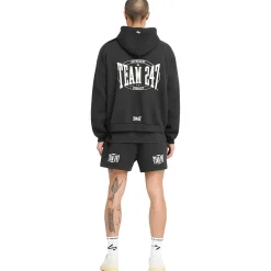 Represent 247 X Everlast Training Camp Boxy Off Black Hoodie< Sweatshirts & Hoodies