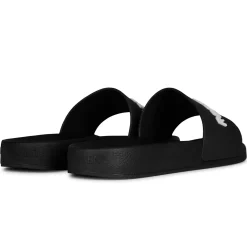 Represent Owners Club Black Pool Slides< Black Trainers|Sandals & Slides