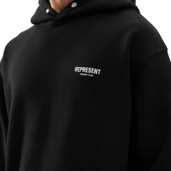 Represent Owners Club Black Hoodie< Sweatshirts & Hoodies