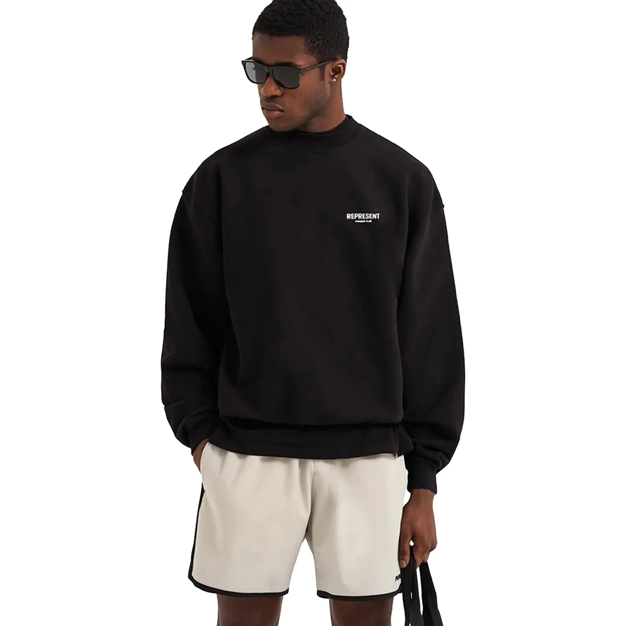Represent Owners Club Black Sweatshirt< Sweatshirts & Hoodies