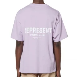 Represent Owners Club Lilac T Shirt< T-shirts