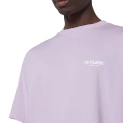Represent Owners Club Lilac T Shirt< T-shirts