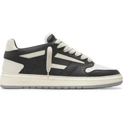 Represent Reptor Low Black Vintage White Sneakers< Black Trainers|Trainers