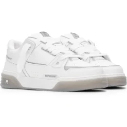 Represent Studio White Grey Sneakers< White Trainers|Trainers