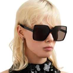 Saint Laurent SL 232 001 Betty Black Sunglasses< Sunglasses