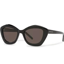 Saint Laurent SL 68 001 Cat Eye Black Sunglasses< Sunglasses