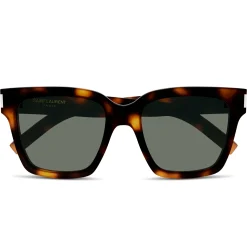 Saint Laurent Sun SL 507 003 Havana Sunglasses< Sunglasses