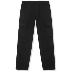 SIARR Black Denim Cargo Pants< Cargo Pants|Bottoms