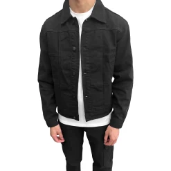 SIARR Black Denim Jacket< Coats & Jackets|Matching Sets