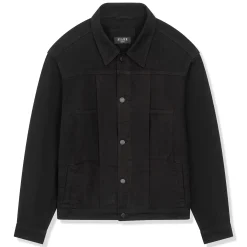 SIARR Black Denim Jacket & Cargo Pants< Cargo Pants|Bottoms