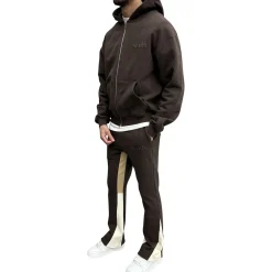 SIARR Brown Flared Joggers< Bottoms|Matching Sets