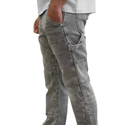 SIARR Carpenter Jeans Light Grey< Flared Jeans|Jeans