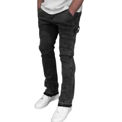 SIARR Carpenter Jeans Washed Black< Flared Jeans|Jeans
