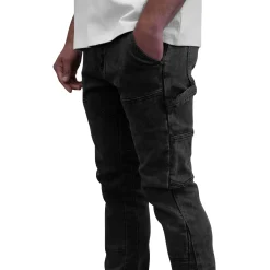 SIARR Carpenter Jeans Washed Black< Flared Jeans|Jeans