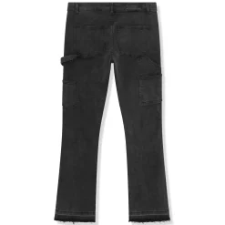 SIARR Carpenter Jeans Washed Black< Flared Jeans|Jeans
