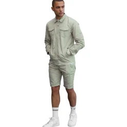 SIARR Crinkle Mint Shorts< Shorts
