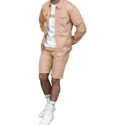SIARR Crinkle Pink Shorts< Shorts|Matching Sets
