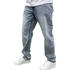SIARR Essentials Straight Leg Jeans Blue< Jeans|Bottoms