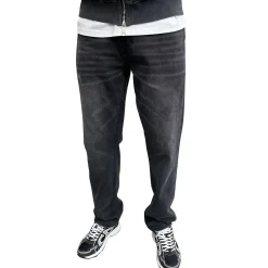 SIARR Essentials Straight Leg Jeans Washed Black< Bottoms|Jeans