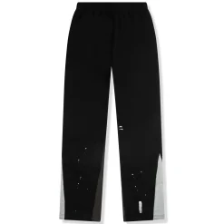 SIARR Flared Joggers Black Paint< Bottoms|Sweatpants