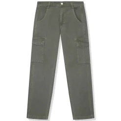 SIARR Green Denim Jacket & Cargo Pants< Cargo Pants|Bottoms