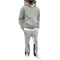 SIARR Light Grey Flared Joggers< Bottoms|Matching Sets