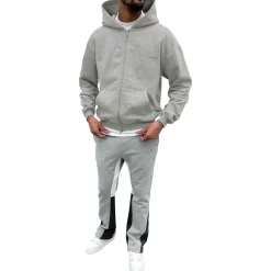 SIARR Light Grey Flared Joggers< Bottoms|Matching Sets
