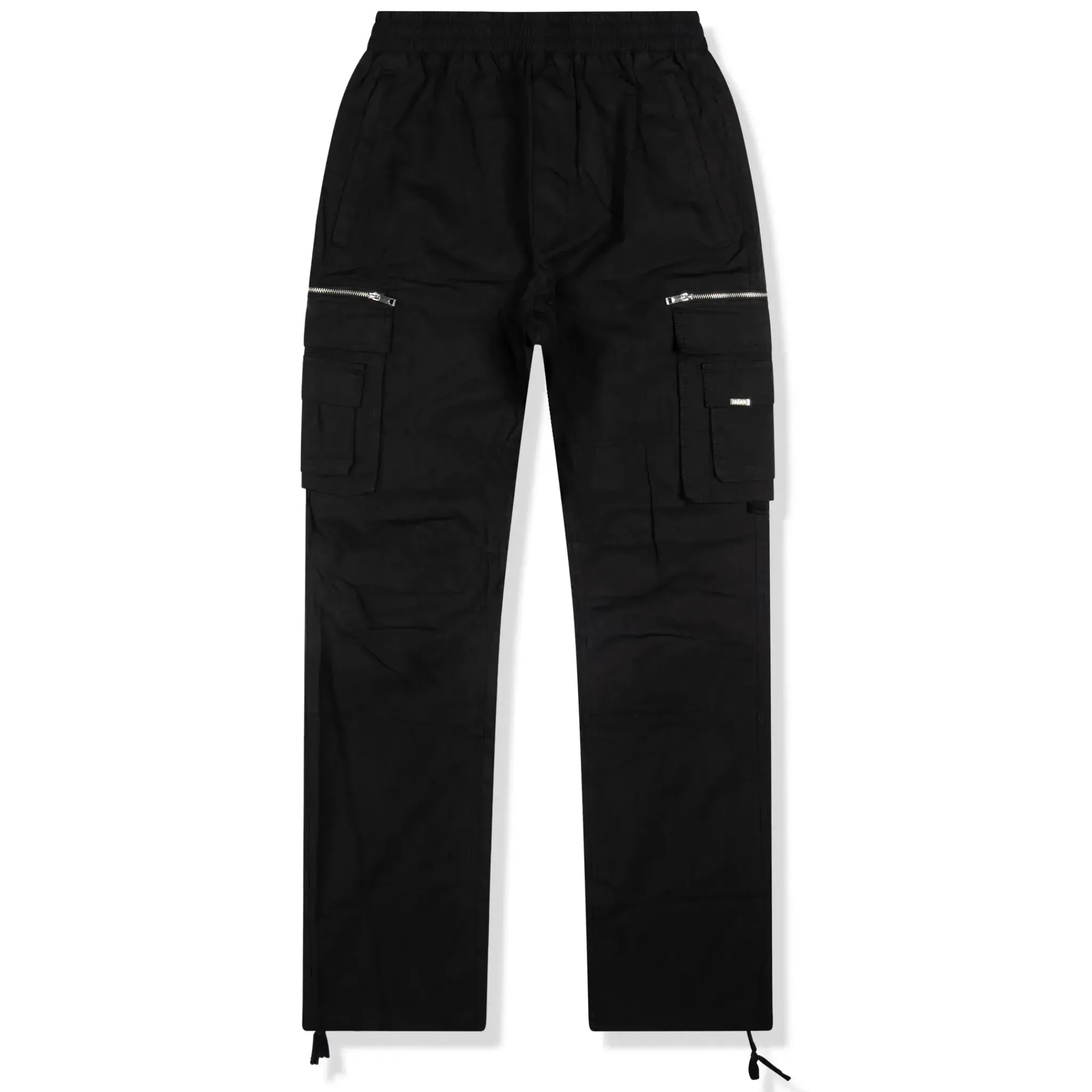 SIARR Military Black Cargo Pants< Cargo Pants|Bottoms