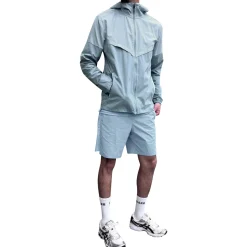 SIARR Performance Baby Blue Windrunner< Activewear|Coats & Jackets