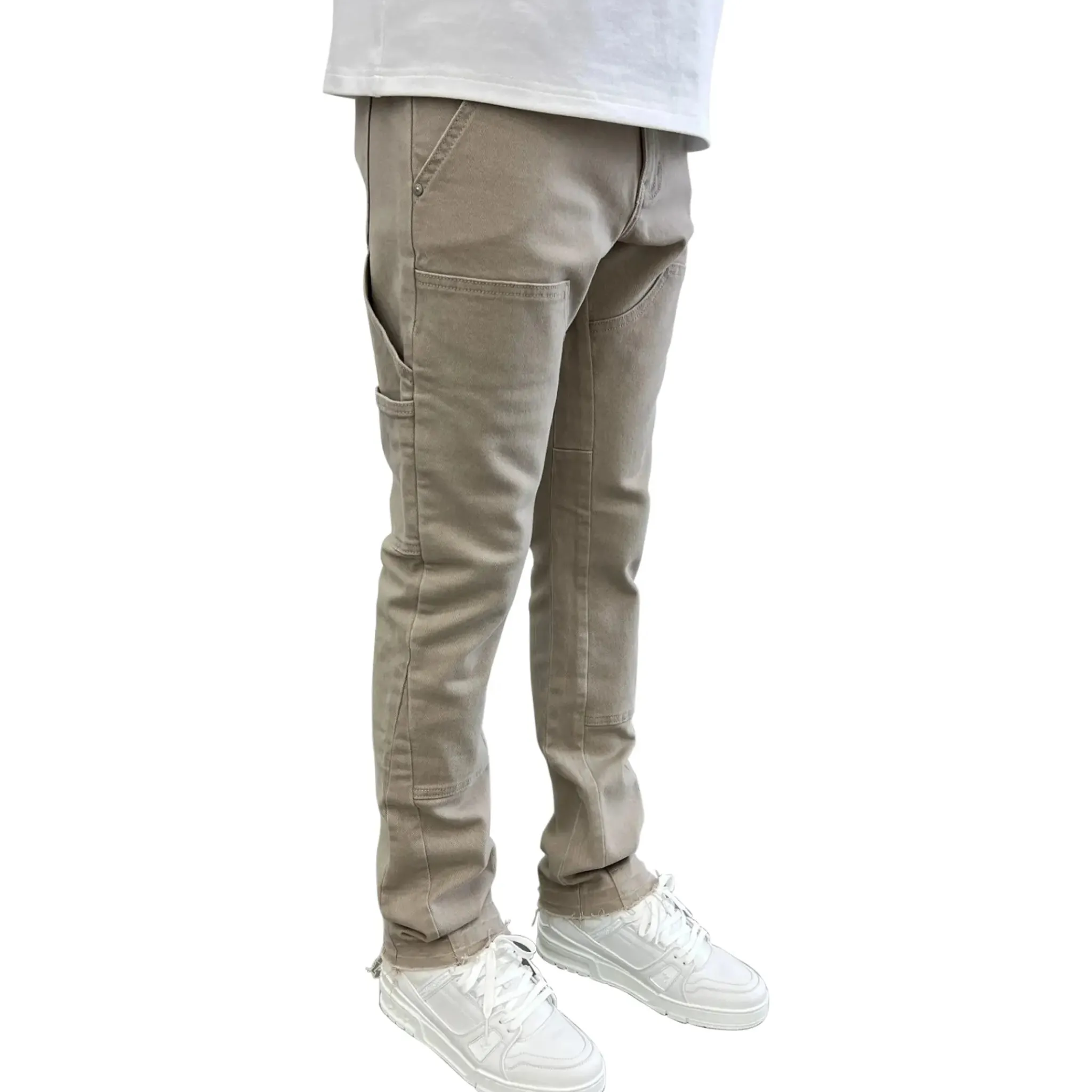 SIARR Rio Jeans Beige< Flared Jeans|Jeans
