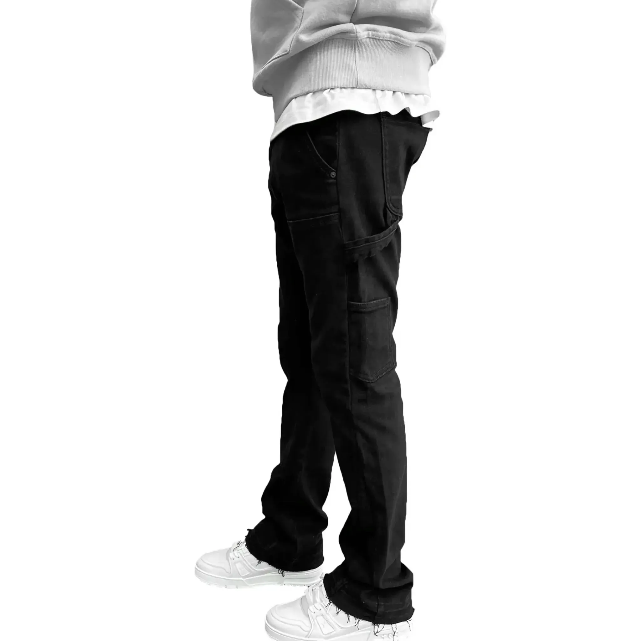 SIARR Rio Jeans Black< Flared Jeans|Jeans