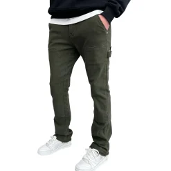 SIARR Rio Jeans Green< Flared Jeans|Jeans