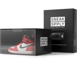 Sneak Spply Stack V2 Led Storage Crate Black< Trainer Care|Shoe Care
