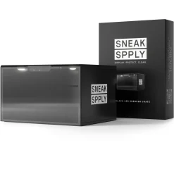 Sneak Spply Stack V2 Led Storage Crate Black< Trainer Care|Shoe Care